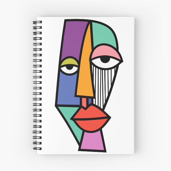 Item preview, Colorful Geometric Abstract Face designed and sold by MTacher.