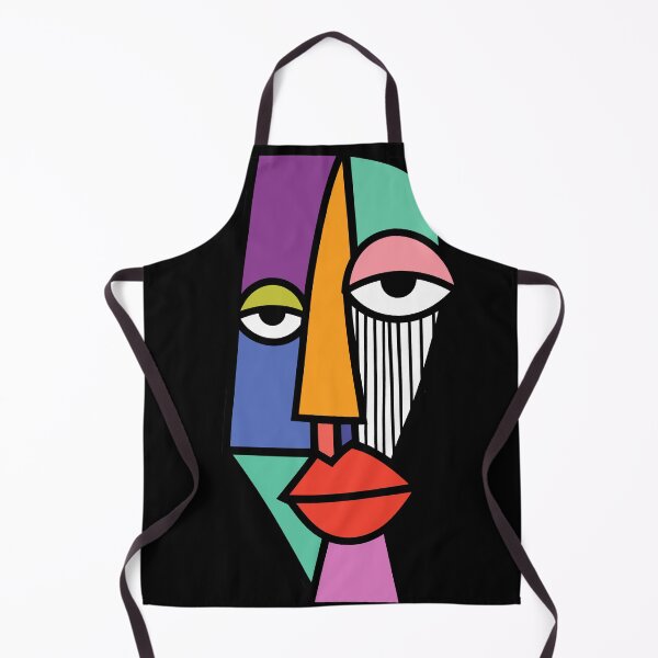 Item preview, Colorful Geometric Abstract Face designed and sold by MTacher.
