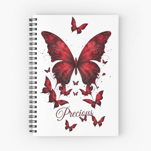 Item preview, Red Butterfly Precious, Elegant Crimson Insect Illustration designed and sold by Golden Threads Studio.