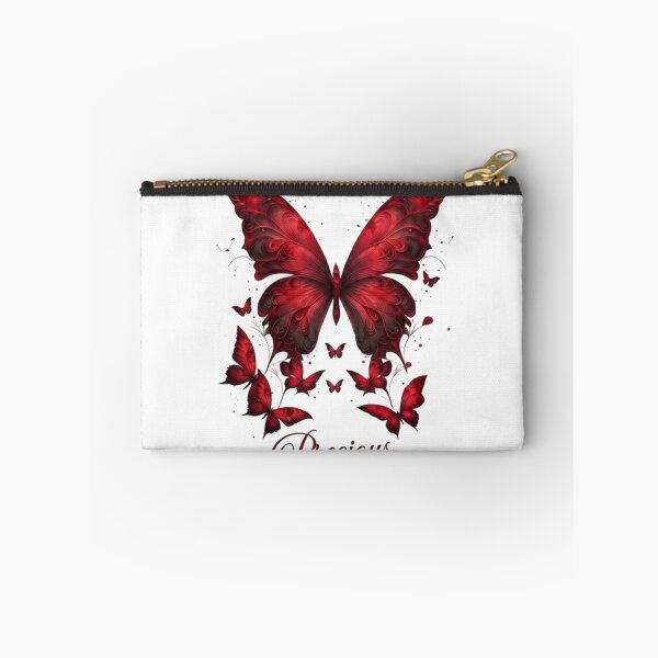 Item preview, Red Butterfly Precious, Elegant Crimson Insect Illustration designed and sold by Golden Threads Studio.