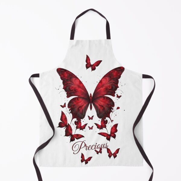 Item preview, Red Butterfly Precious, Elegant Crimson Insect Illustration designed and sold by Golden Threads Studio.