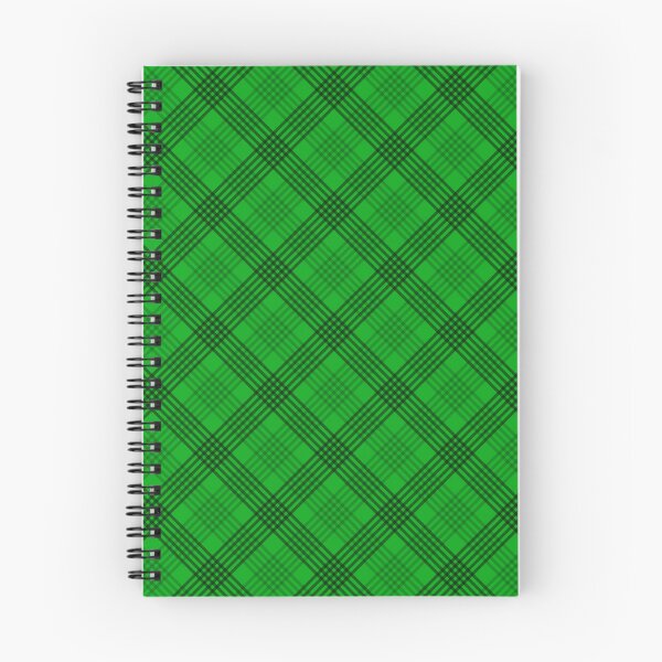 Item preview, Diagonal Plaid Pattern (black lines on green) designed and sold by JMParadis.