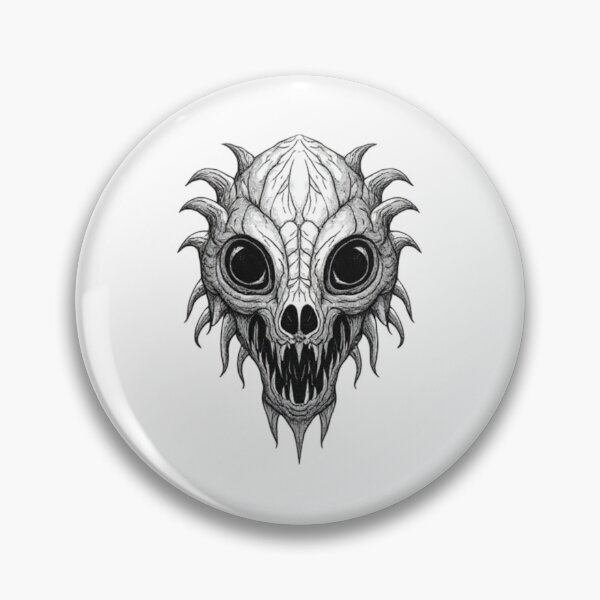 Item preview, Alien Dragon Skull Fanged Creature Design designed and sold by Oddifys.