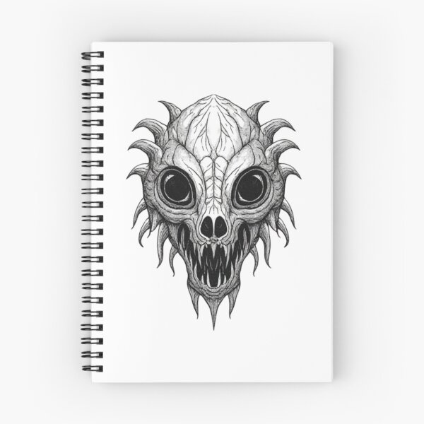 Item preview, Alien Dragon Skull Fanged Creature Design designed and sold by Oddifys.
