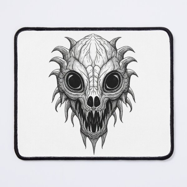 Item preview, Alien Dragon Skull Fanged Creature Design designed and sold by Oddifys.