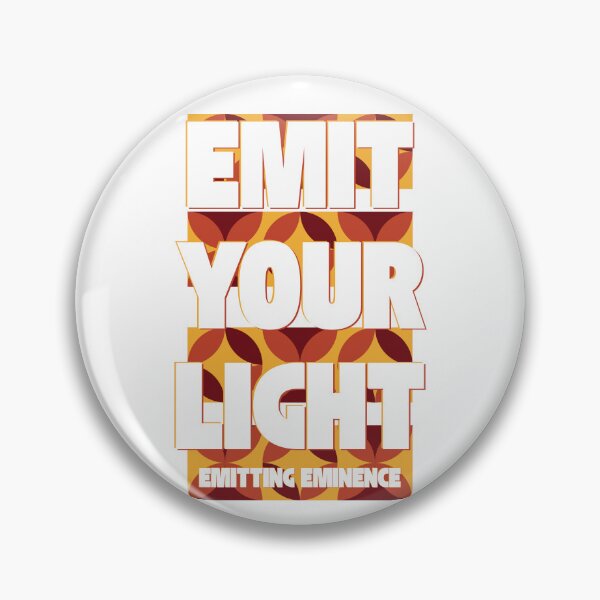 Item preview, Retro Geometric Petals Emit Your Light designed and sold by Emit Eminence.