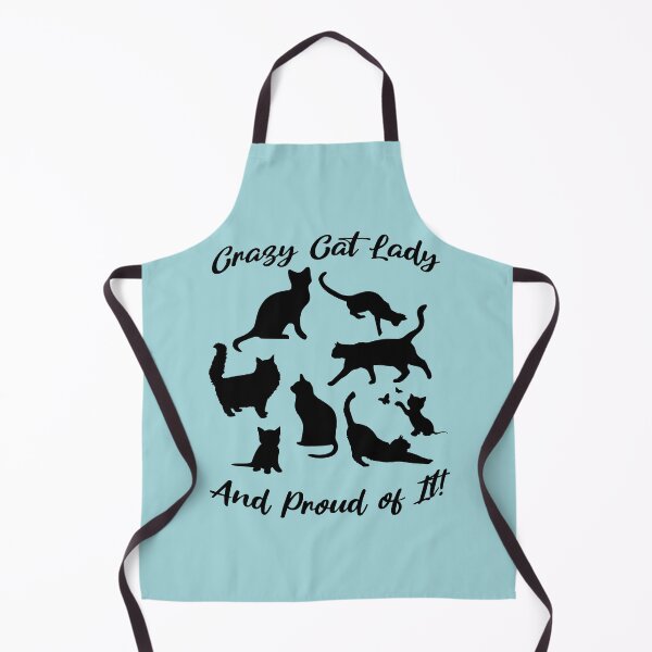 Item preview, Crazy Cat Lady and Proud of It | Funny Cat Lover Gift Design designed and sold by Sachie's Studio.