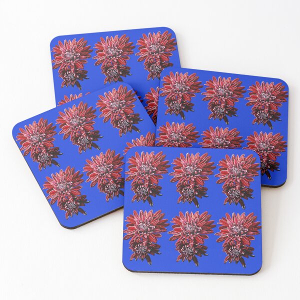 Item preview, Big Chrysanthemums pattern 1 Color 2 designed and sold by nastiaart.
