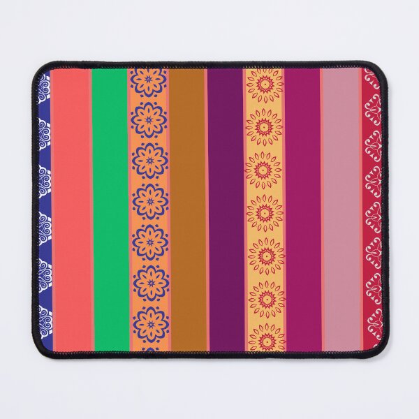 Item preview, Multicolored Vertical Stripe Design | Modern Colorful Pattern | Rainbow Geometric Fashion Print designed and sold by Softbear Atelier.