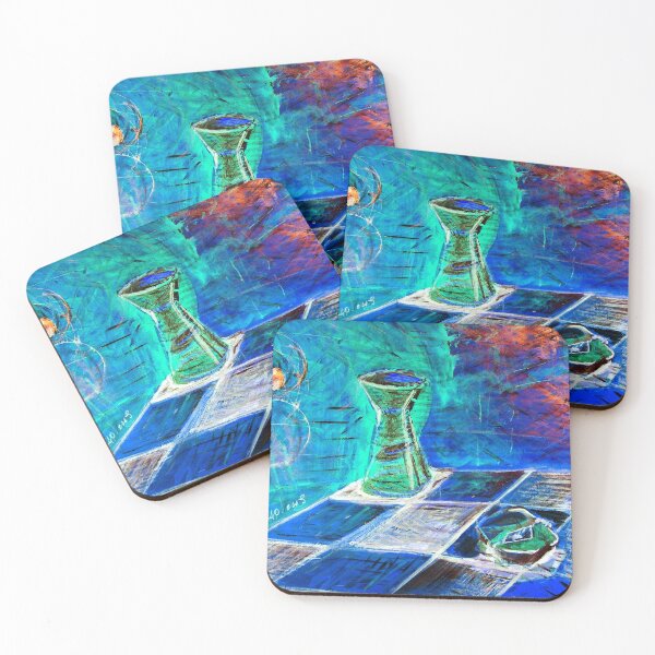 Item preview, Inverted Dead Nature - Abstract Expressionist Still Life Painting designed and sold by Marsailhe Milward.