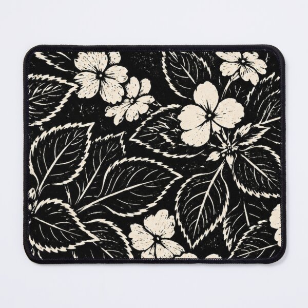 Item preview, Minimalist florals| Botanical Linocut designed and sold by Linoluca.