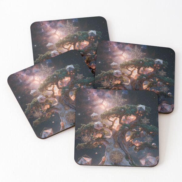 Item preview, Crystal Oak Guardian Canyon Art designed and sold by IntelliMindDesigns.