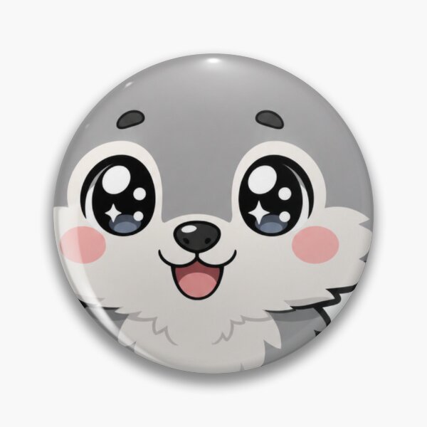 Item preview, Howl Are You Cute Kawaii Wolf designed and sold by BoosterShop.