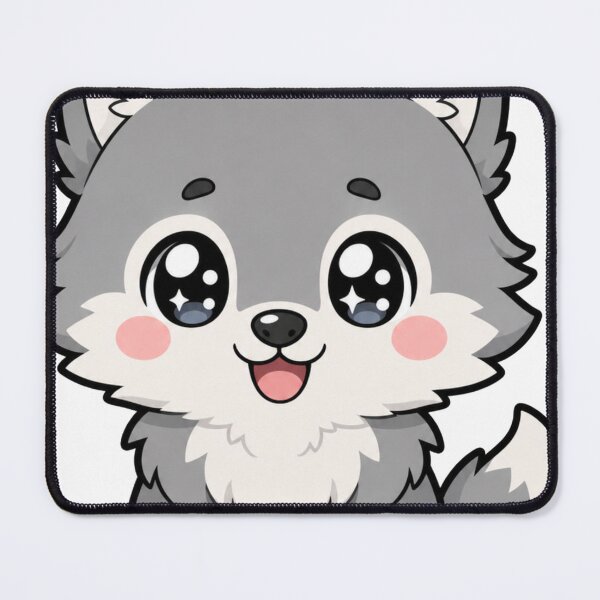 Item preview, Howl Are You Cute Kawaii Wolf designed and sold by BoosterShop.