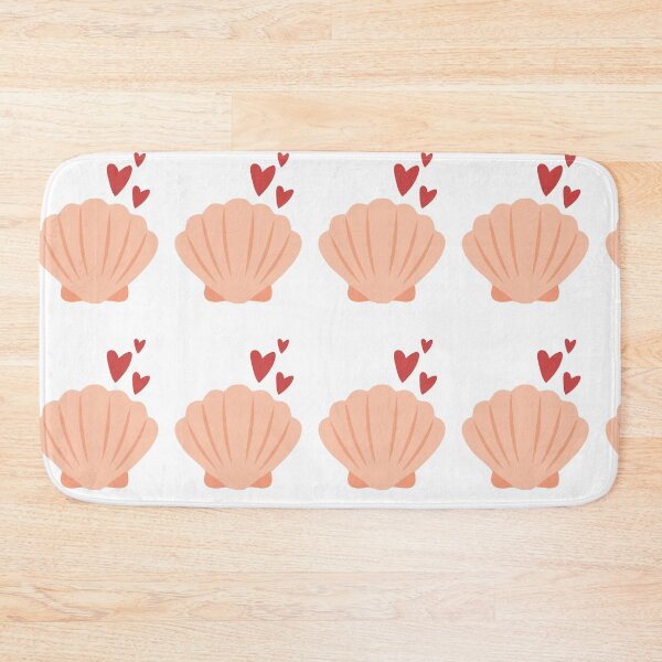 Item preview, Peach shell with hearts designed and sold by ediejones12.