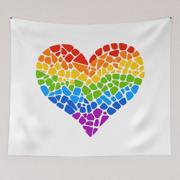 Item preview, Rainbow Heart - Pride Clip Art designed and sold by DGMaxShop.