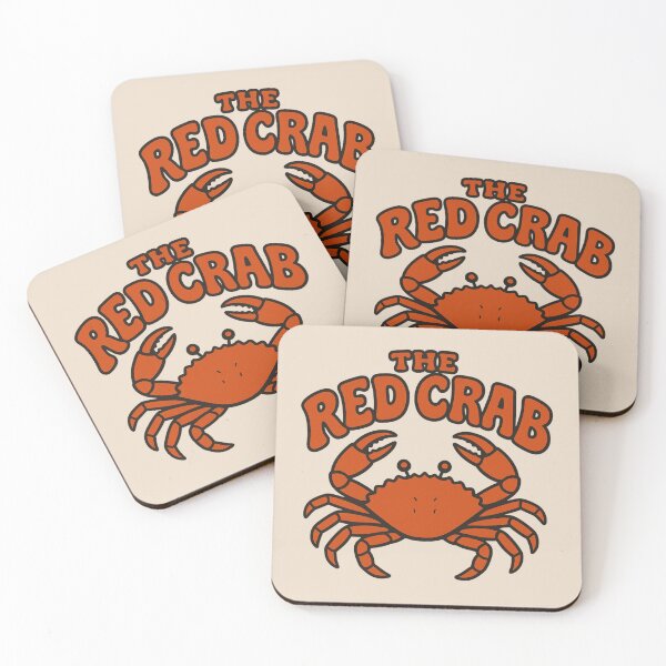 Item preview, The Red Crab Retro designed and sold by VINTAGE BY LAMBERTINY .