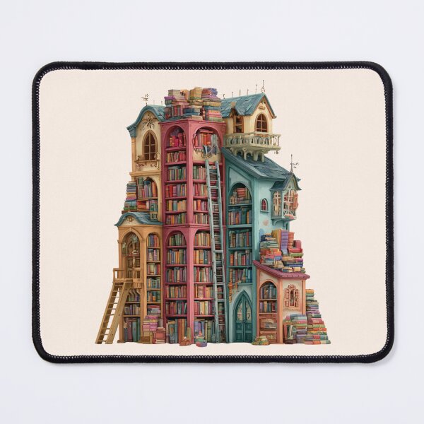 Item preview, House of Books designed and sold by bubblyrainbow.