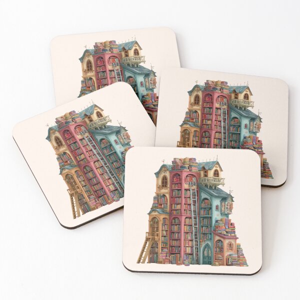 Item preview, House of Books designed and sold by bubblyrainbow.