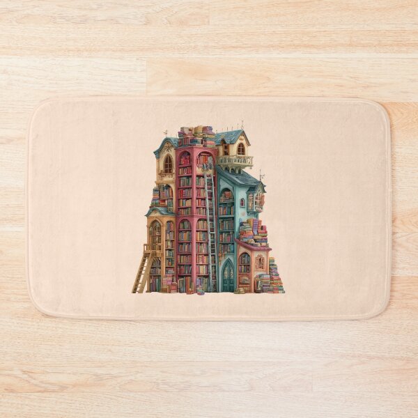 Item preview, House of Books designed and sold by bubblyrainbow.