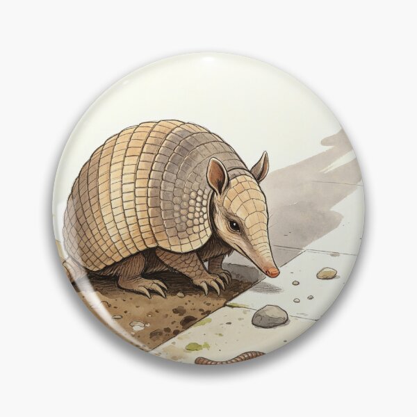 Item preview, Armadillo on Sidewalk designed and sold by aolisakshop.