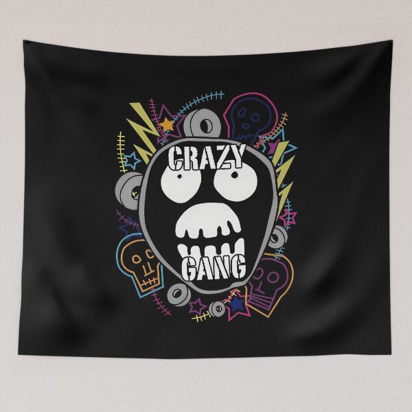 Item preview, Neon Doodle Action Skull Creation designed and sold by Odd-Nest-Studio.