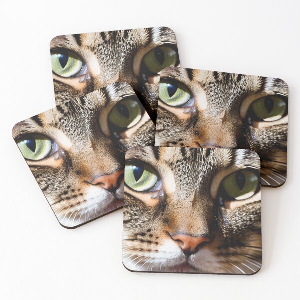 Item preview, Animals - Tabby Cat, Intense Gaze Portrait designed and sold by World-Pets.
