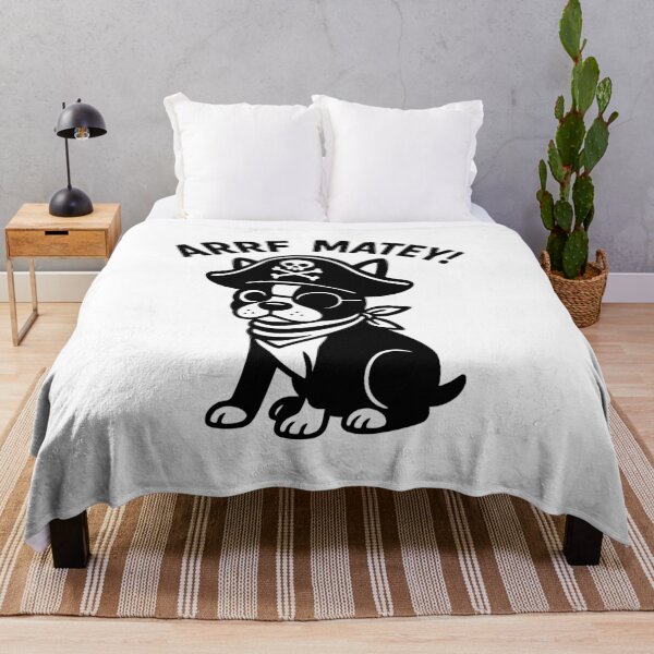 Item preview, Pirate Boston Terrier Dog designed and sold by ToadsWorkshop.