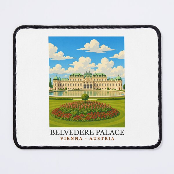 Item preview, Belvedere Palace - Vienna - Austria designed and sold by GoodOldVintage.