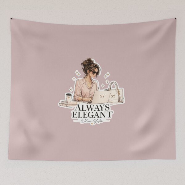 Item preview, Elegant Fashion Illustration - Always Elegant - Shira Yafa designed and sold by ShiraYafa.