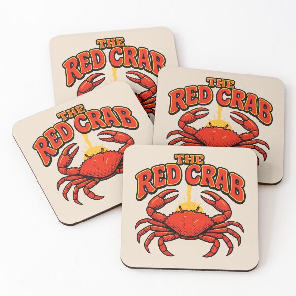 Item preview, The Red Crab Pop designed and sold by VINTAGE BY LAMBERTINY .