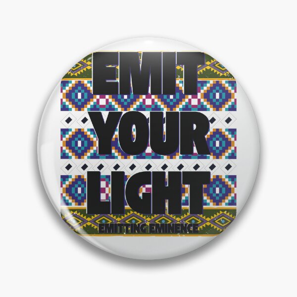 Item preview, Retro Diamond Aztec Pattern Emit Your Light designed and sold by Emit Eminence.