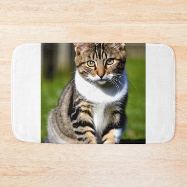 Item preview, Animals - Tabby Cat, Intense Gaze Portrait designed and sold by World-Pets.
