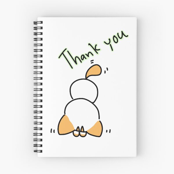 Item preview, Cat Thank You Card designed and sold by Flare-shiningray.