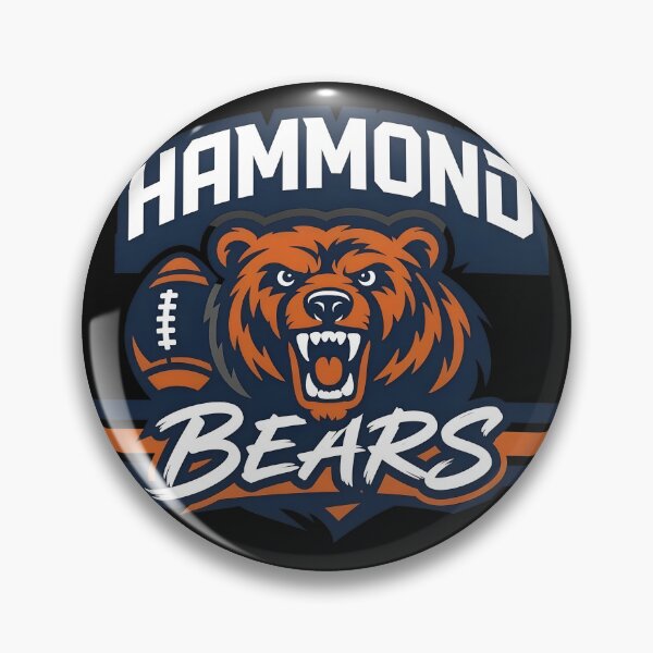 Item preview, Hammond Bears Sports Animal Emblem designed and sold by RozlinaROZ.