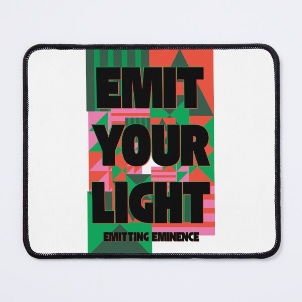Item preview, Abstract Green & Pink Triangle Grid Emit Your Light designed and sold by Emit Eminence.