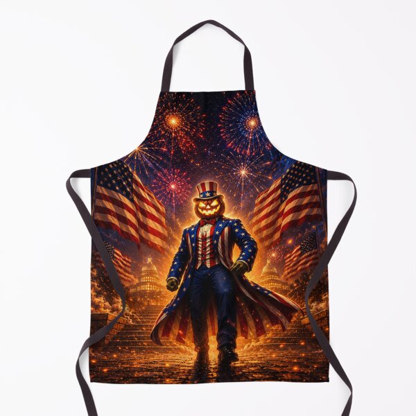 Item preview, Headless Horseman Uncle Sam – Patriotic Halloween Fantasy Art designed and sold by TheHorsemanRidesAgain.