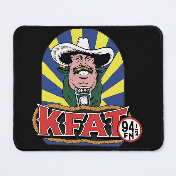 Item preview, Vintage Radio Broadcast Cowboy Mascot Emblem designed and sold by RozlinaROZ.