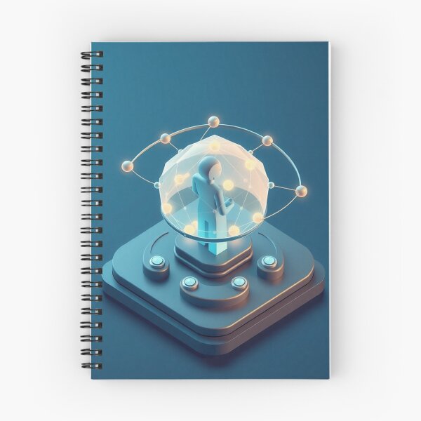 Item preview, Holographic Crystal Tech Sphere Art designed and sold by IntelliMindDesigns.