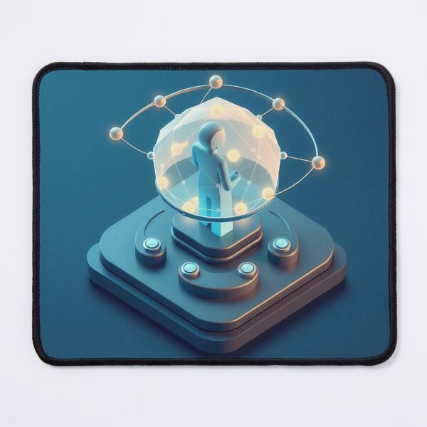 Item preview, Holographic Crystal Tech Sphere Art designed and sold by IntelliMindDesigns.