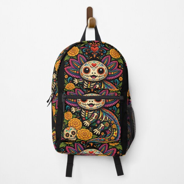 Item preview, Cute Axolotl Calaverita Alebrije designed and sold by Nacho Average Designs.