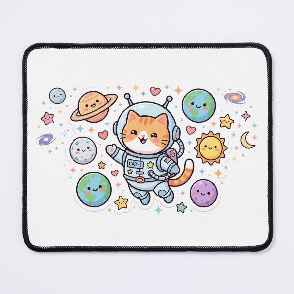 Item preview, Nice astronaut cat designed and sold by JC Art Creations.