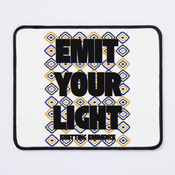 Item preview, Retro Pixelated Diamond Aztec Pattern Emit Your Light designed and sold by Emit Eminence.
