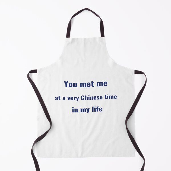 Item preview, You met me at a very Chinese time in my life T-Shirt, Sticker, Phone Case – Chinamaxxing Trend Tee | Uncle Jichuan designed and sold by Uncle-Jichuan.