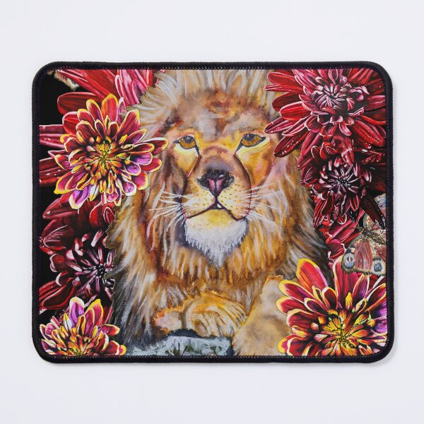 Item preview, Lion, Butterfly, Chrysanthemums Color 3 designed and sold by nastiaart.