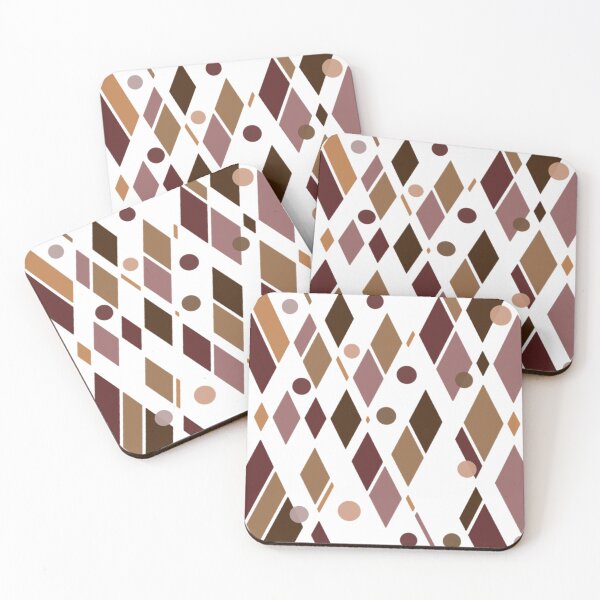Item preview, Beige, browns, and orange, pattern  designed and sold by Artistkhg.