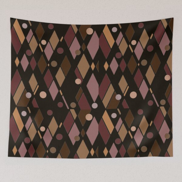 Item preview, Beige, browns, and orange, pattern  designed and sold by Artistkhg.