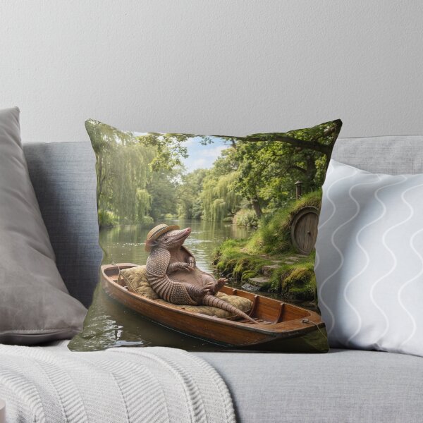 Item preview, Armadillo Visits the River Bank  designed and sold by Tridentulus.