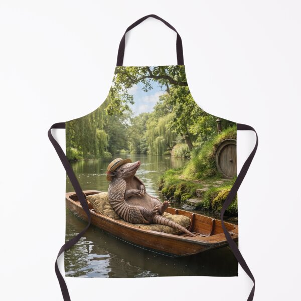 Item preview, Armadillo Visits the River Bank designed and sold by Tridentulus.