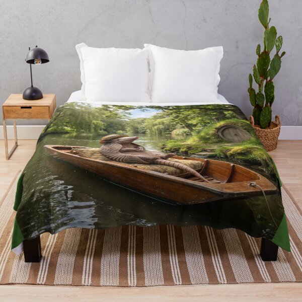 Item preview, Armadillo Visits the River Bank designed and sold by Tridentulus.